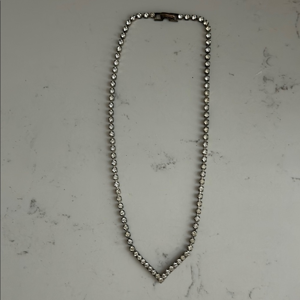 Vintage Rhinestone Necklace